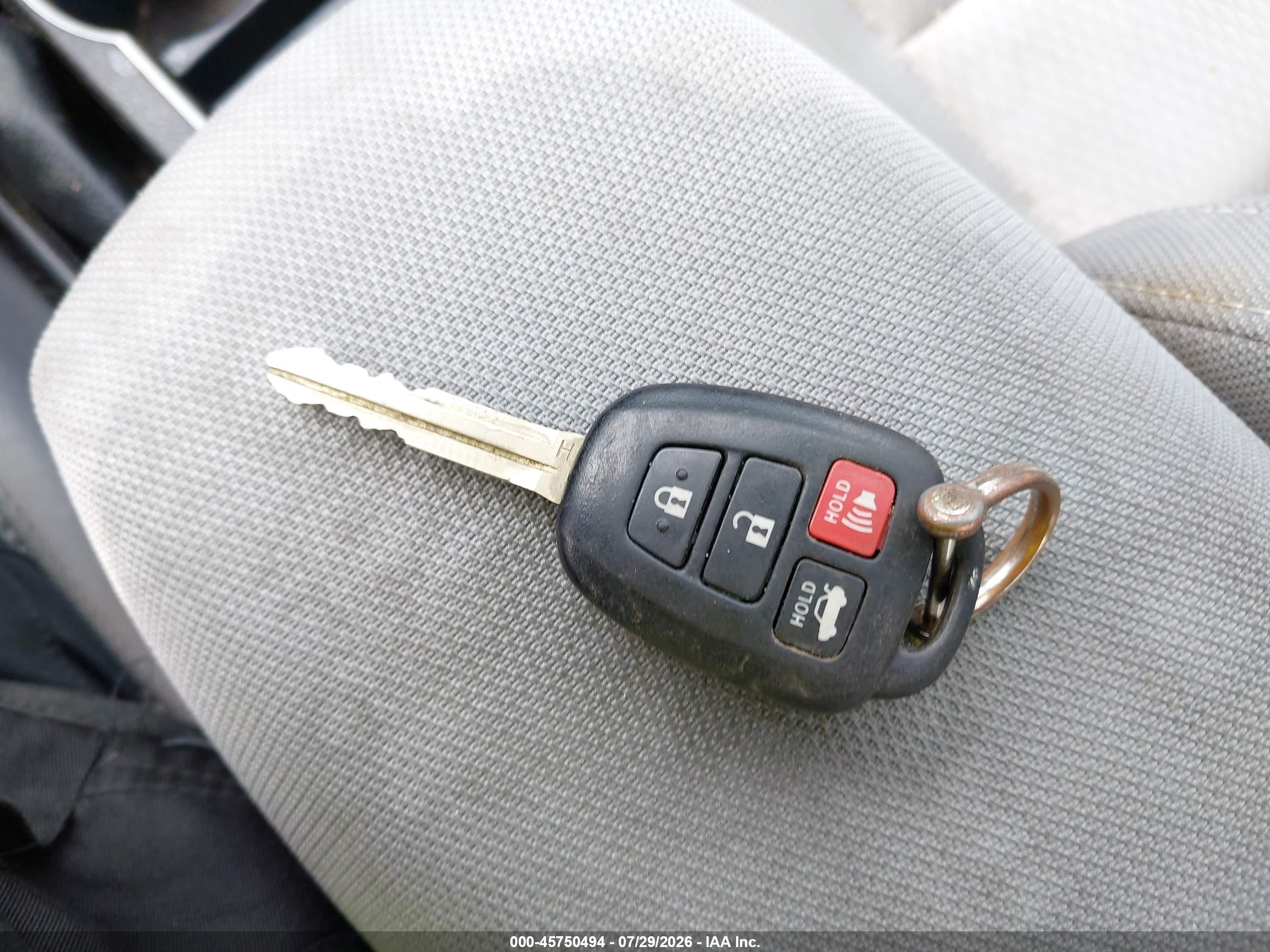 2014 Toyota Corolla Le Красный vin: 2T1BURHE5EC186567