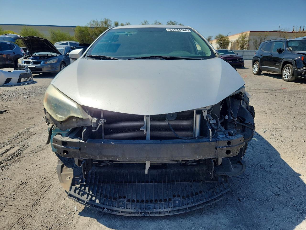 2014 Toyota Corolla Le Silver vin: 2T1BURHE5EC188898