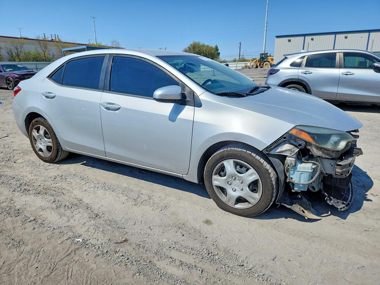2014 Toyota Corolla Le Silver vin: 2T1BURHE5EC188898