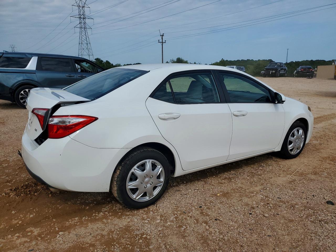 2014 Toyota Corolla Le Белый vin: 2T1BURHE5EC190604