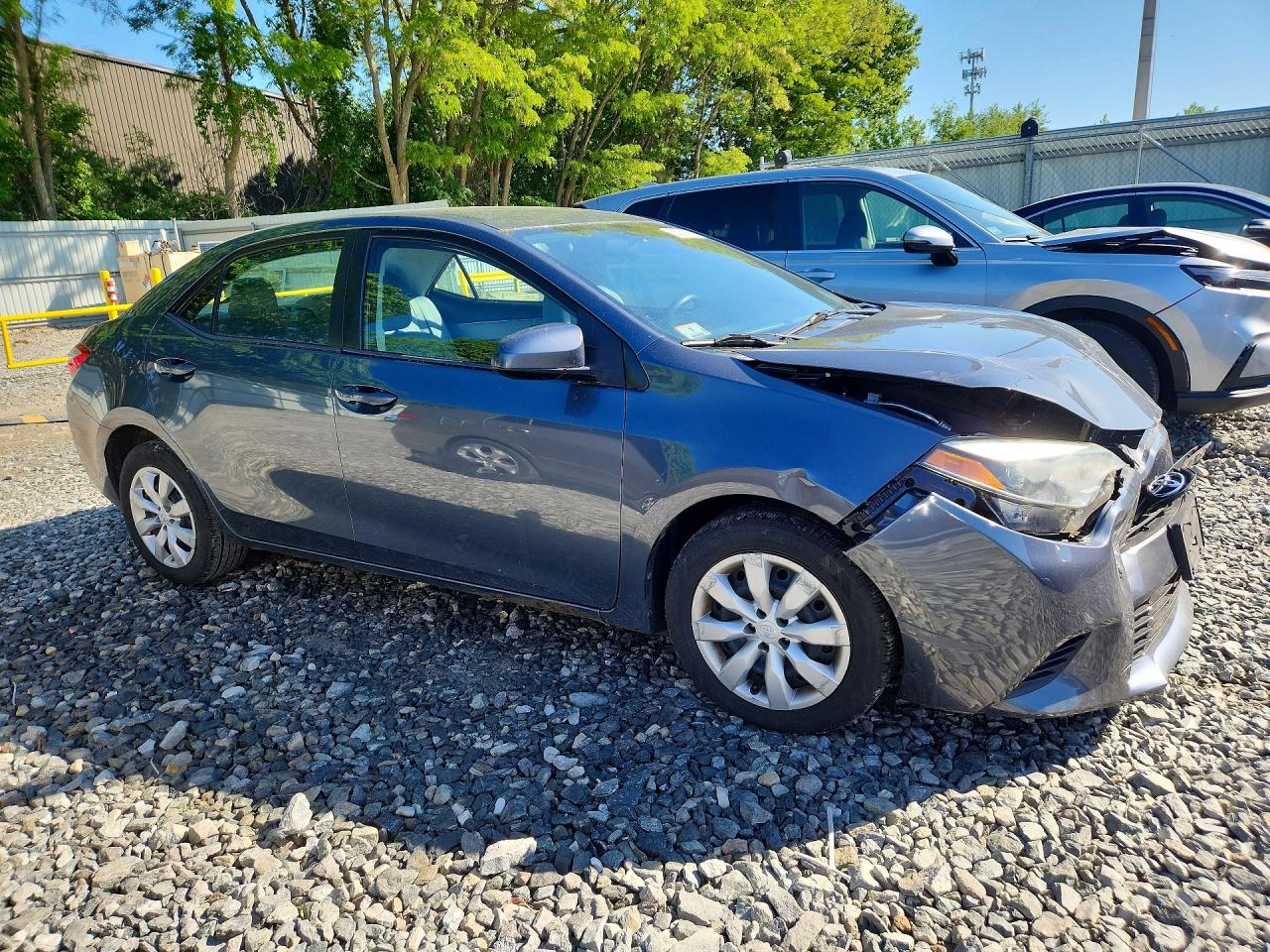2014 Toyota Corolla Le Gray vin: 2T1BURHE5EC199531