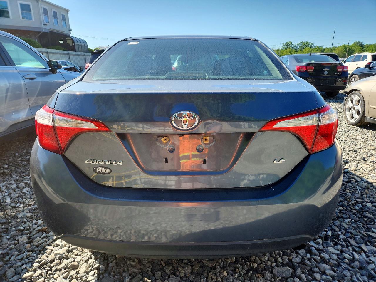 2014 Toyota Corolla Le Gray vin: 2T1BURHE5EC199531