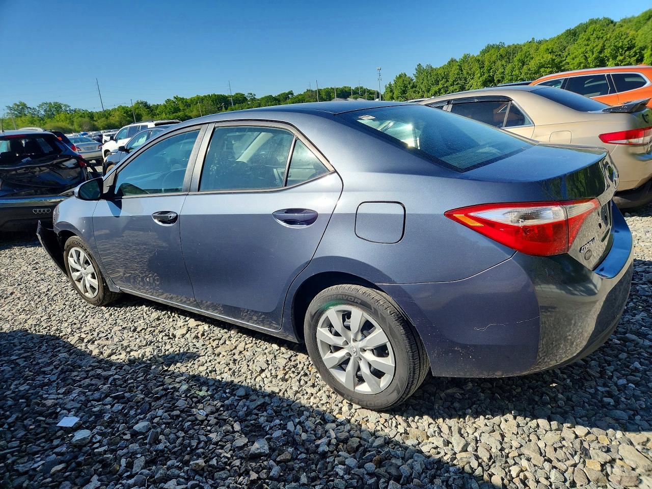 2014 Toyota Corolla Le Gray vin: 2T1BURHE5EC199531