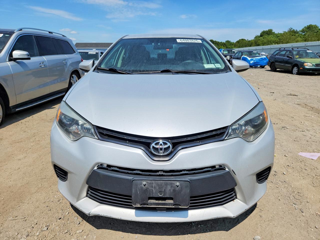 2014 Toyota Corolla Le Silver vin: 2T1BURHE5EC201021