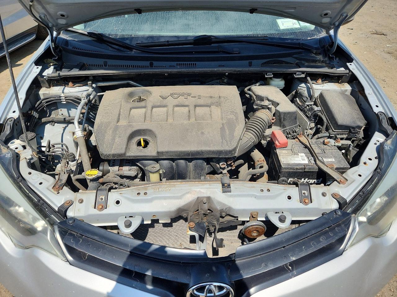 2014 Toyota Corolla Le Silver vin: 2T1BURHE5EC201021