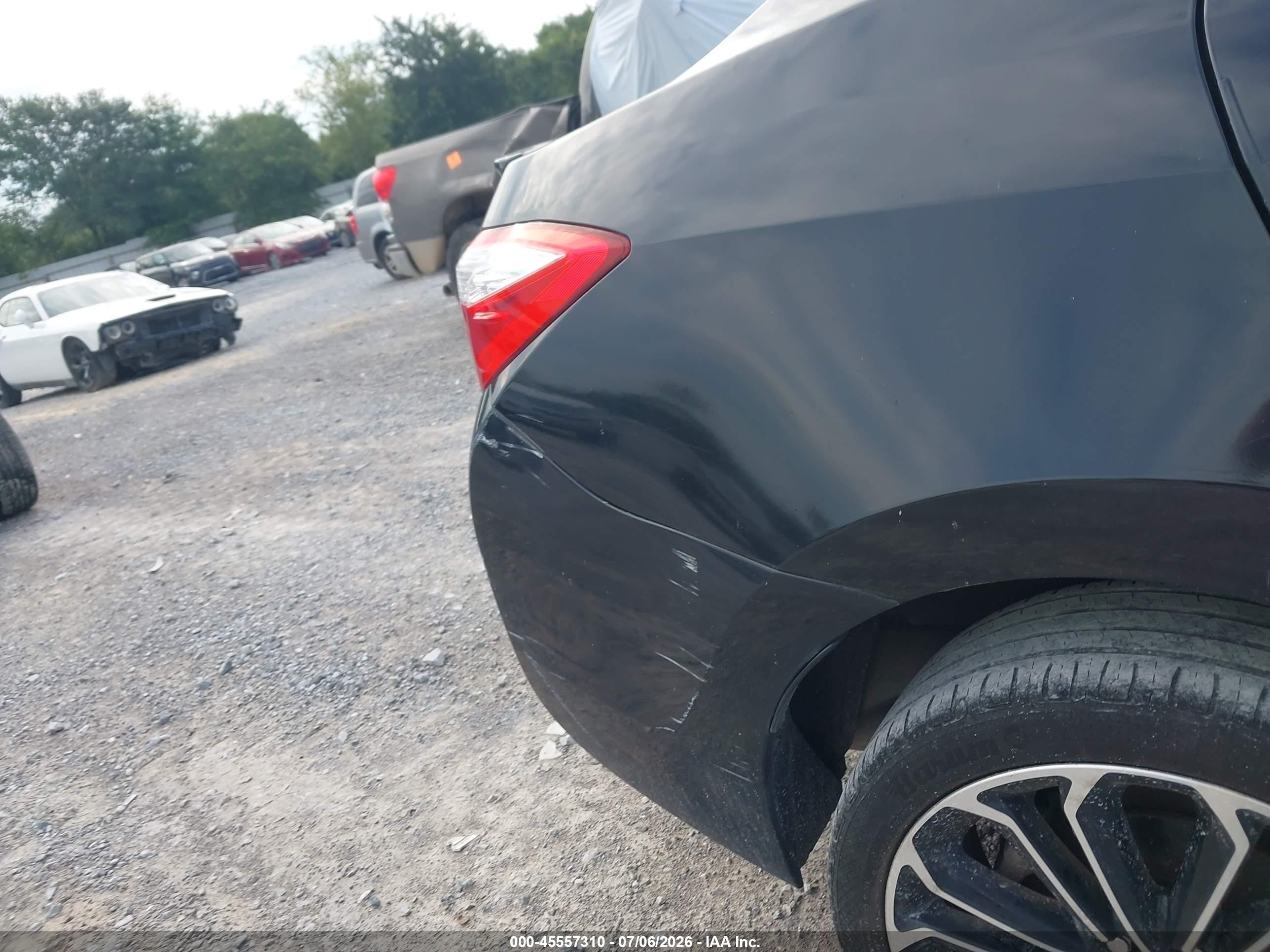 2014 Toyota Corolla S Plus Black vin: 2T1BURHE5EC203318