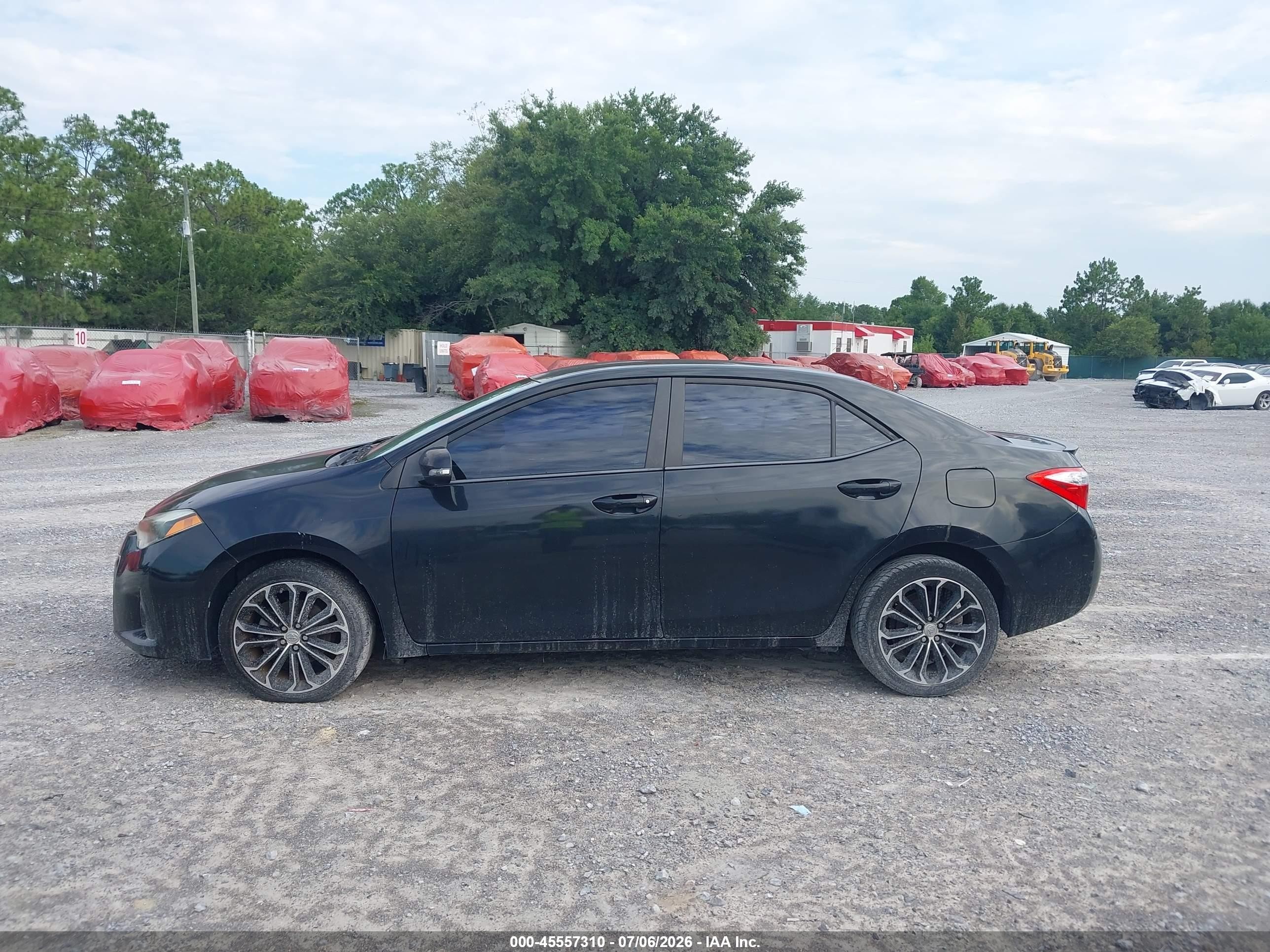 2014 Toyota Corolla S Plus Black vin: 2T1BURHE5EC203318