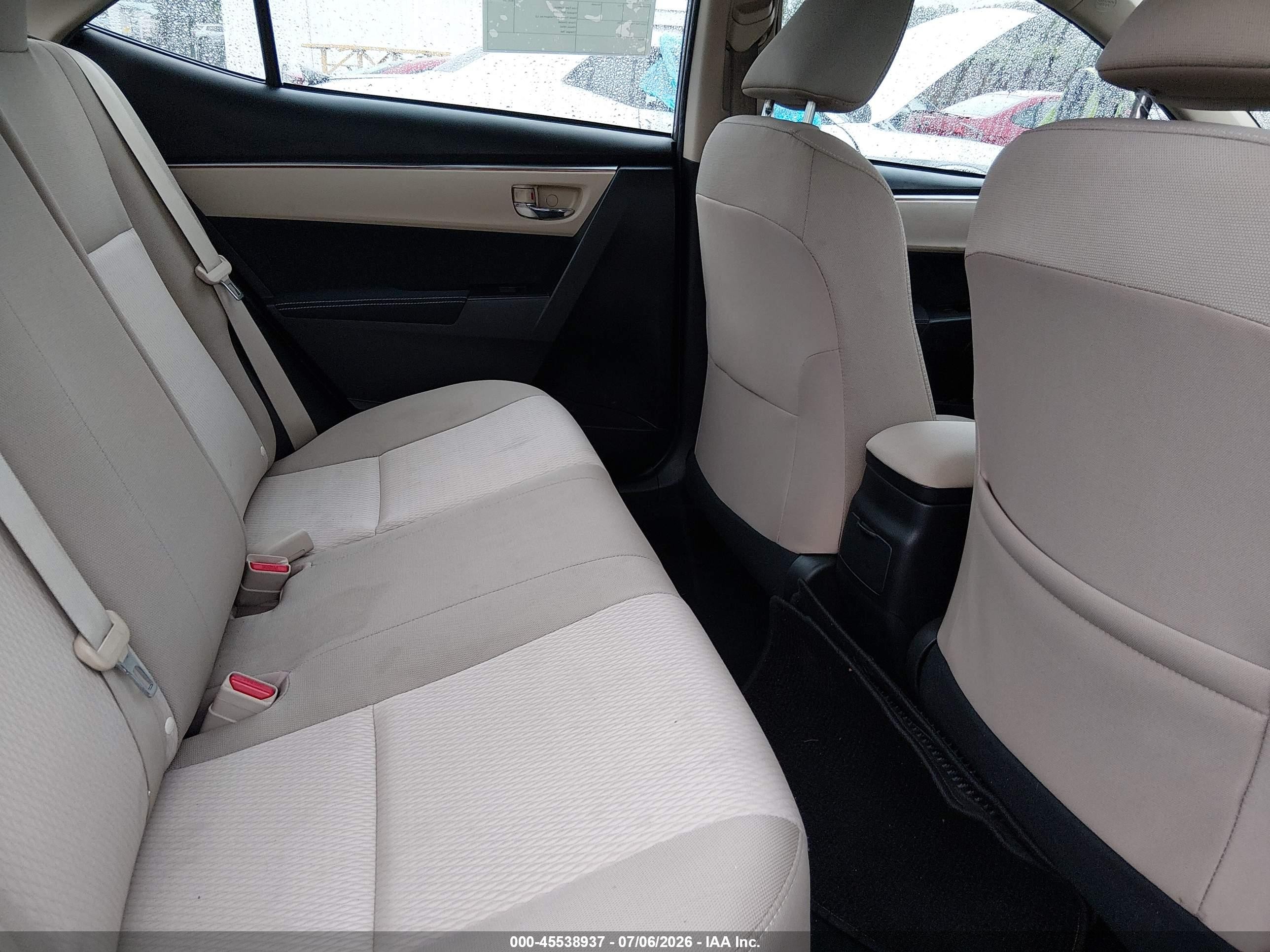 2014 Toyota Corolla Le Gray vin: 2T1BURHE5EC215890
