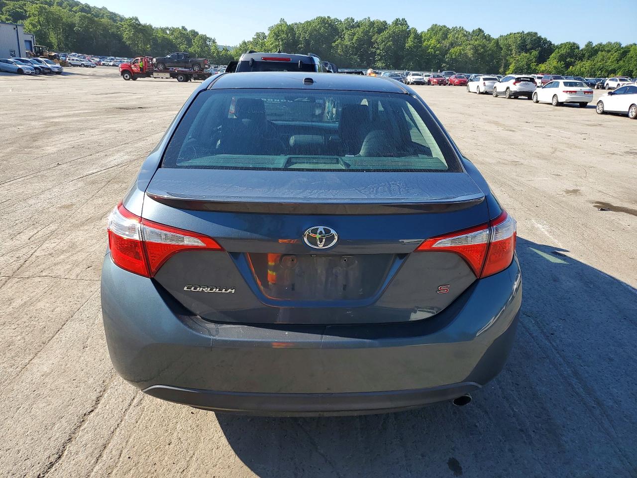 2014 Toyota Corolla S Plus Blue vin: 2T1BURHE5EC216425