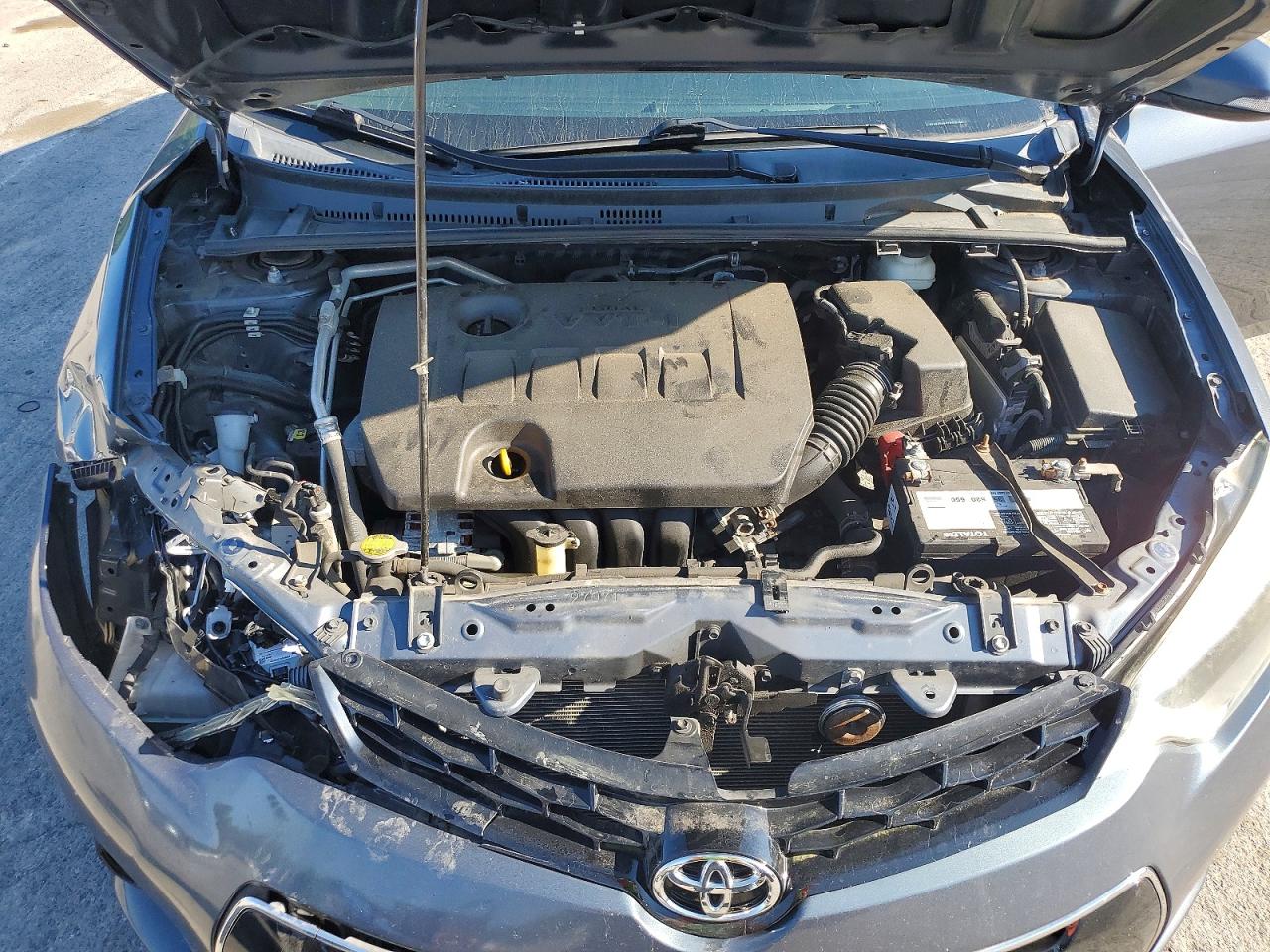 2014 Toyota Corolla S Plus Blue vin: 2T1BURHE5EC216425