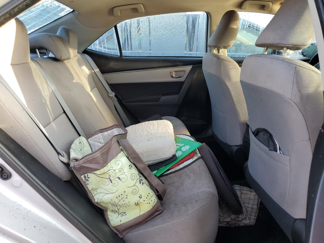 2014 Toyota Corolla L Silver vin: 2T1BURHE5EC223374