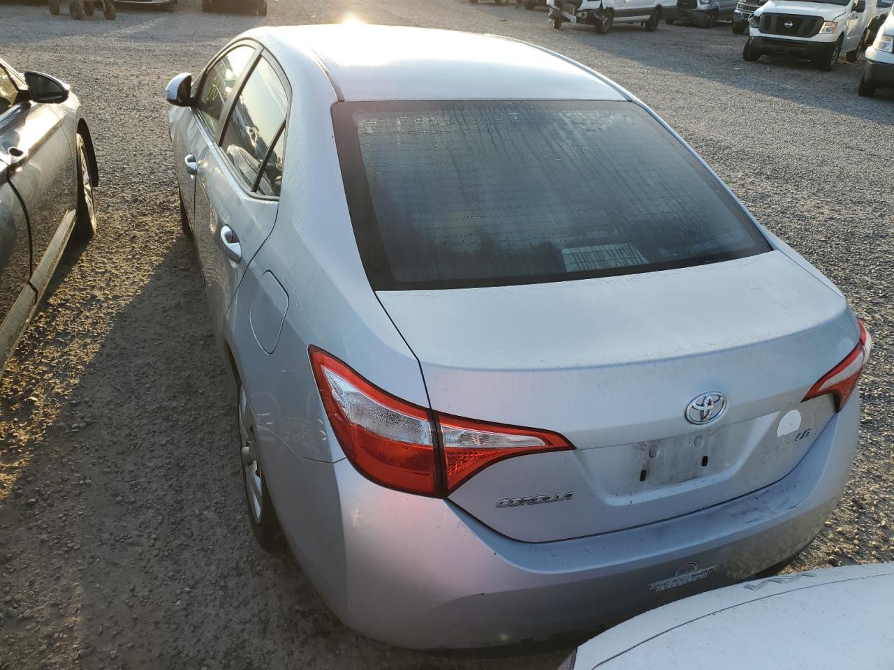 2014 Toyota Corolla L Silver vin: 2T1BURHE5EC223374