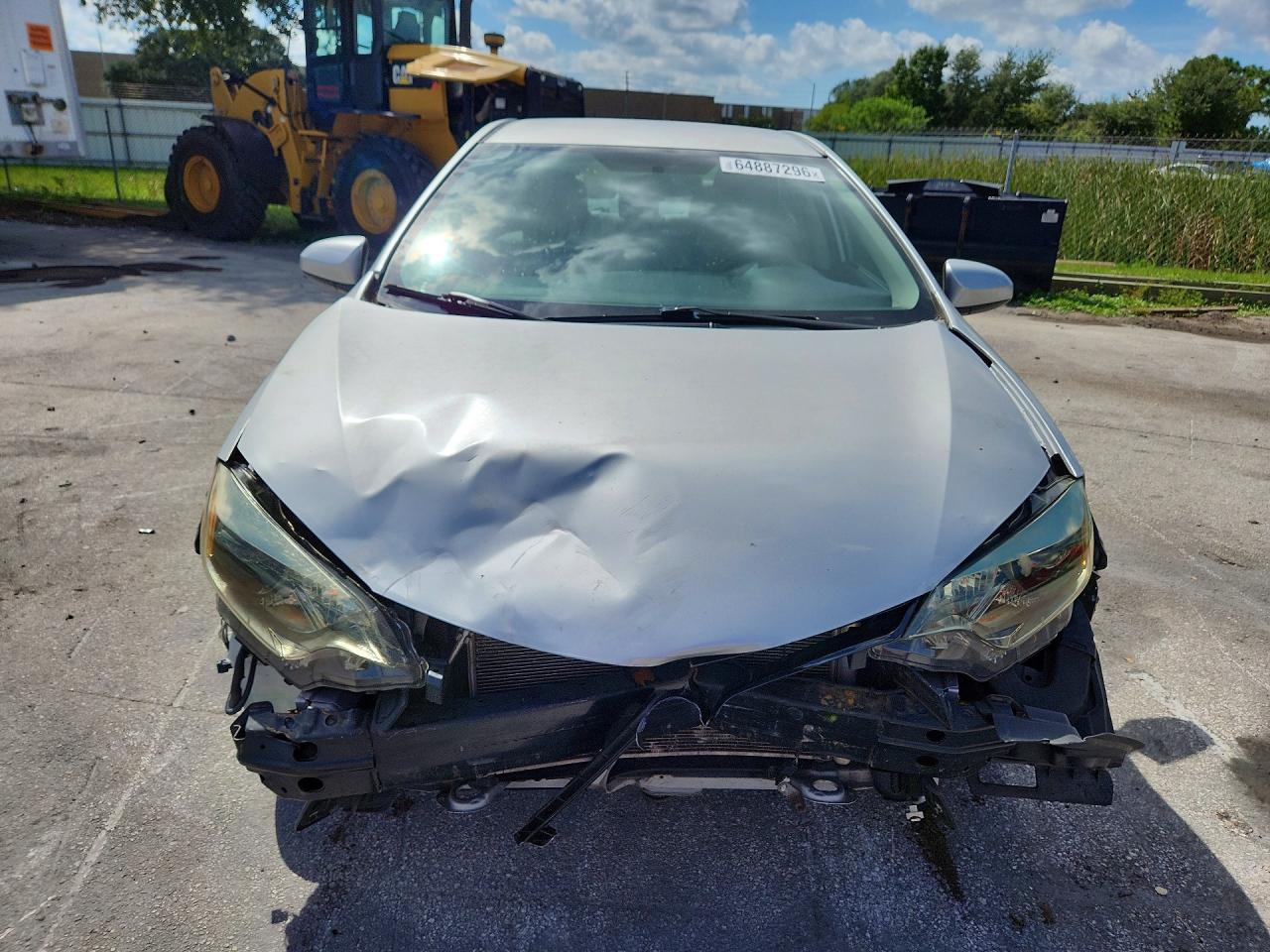 2014 Toyota Corolla Le Silver vin: 2T1BURHE5EC223374