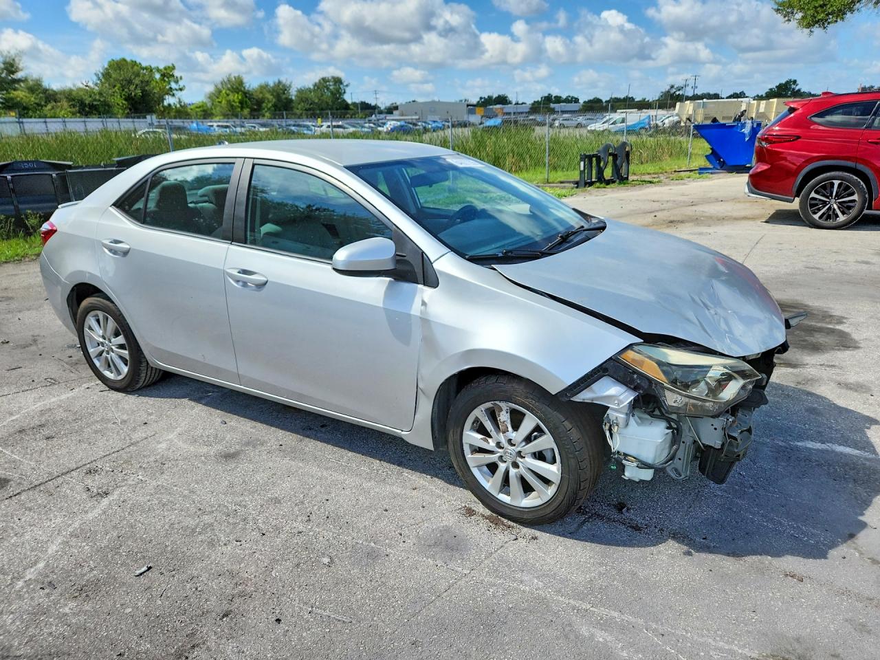 2014 Toyota Corolla Le Silver vin: 2T1BURHE5EC223374