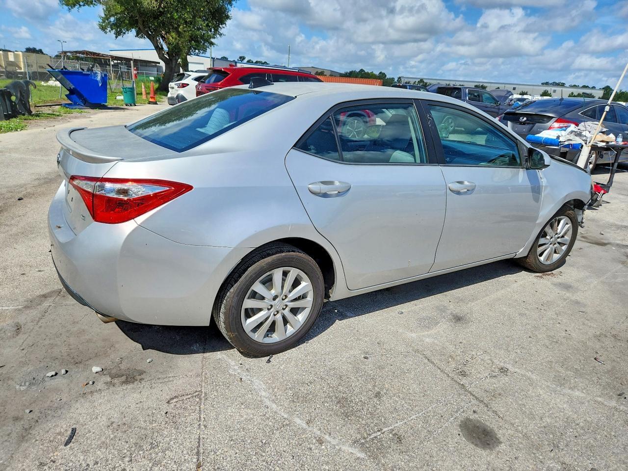 2014 Toyota Corolla Le Silver vin: 2T1BURHE5EC223374