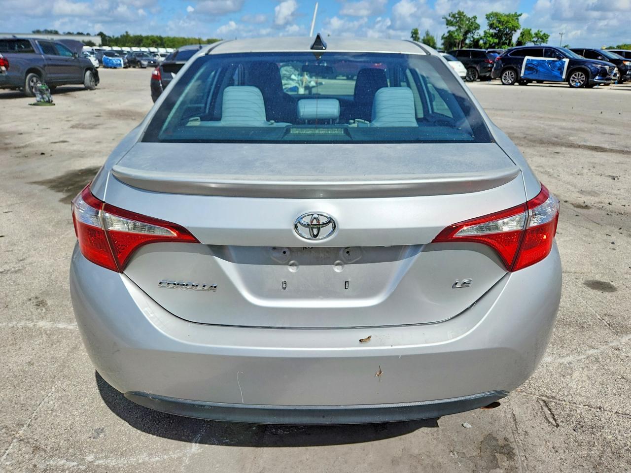 2014 Toyota Corolla Le Silver vin: 2T1BURHE5EC223374