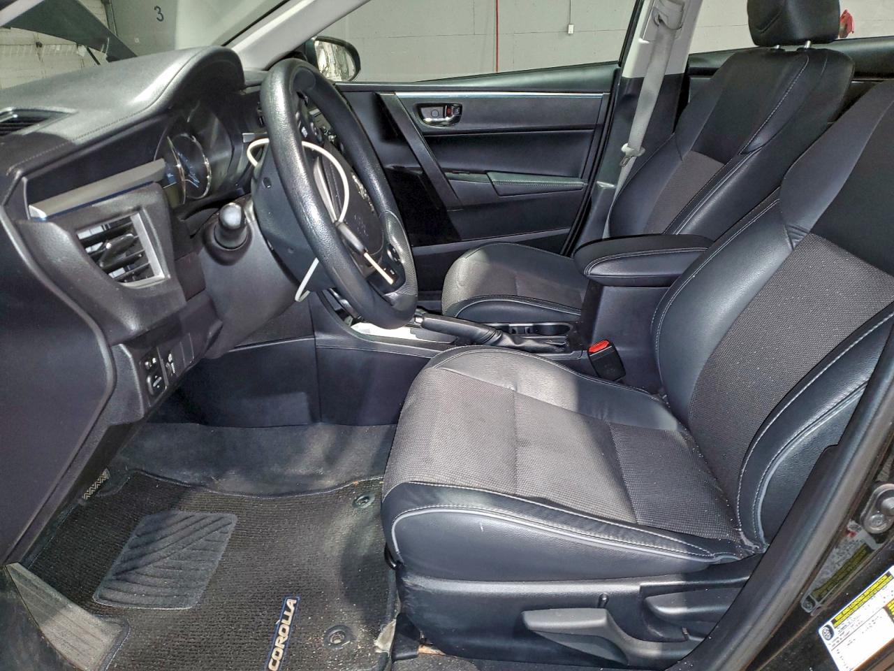 2014 Toyota Corolla L Black vin: 2T1BURHE5EC226176