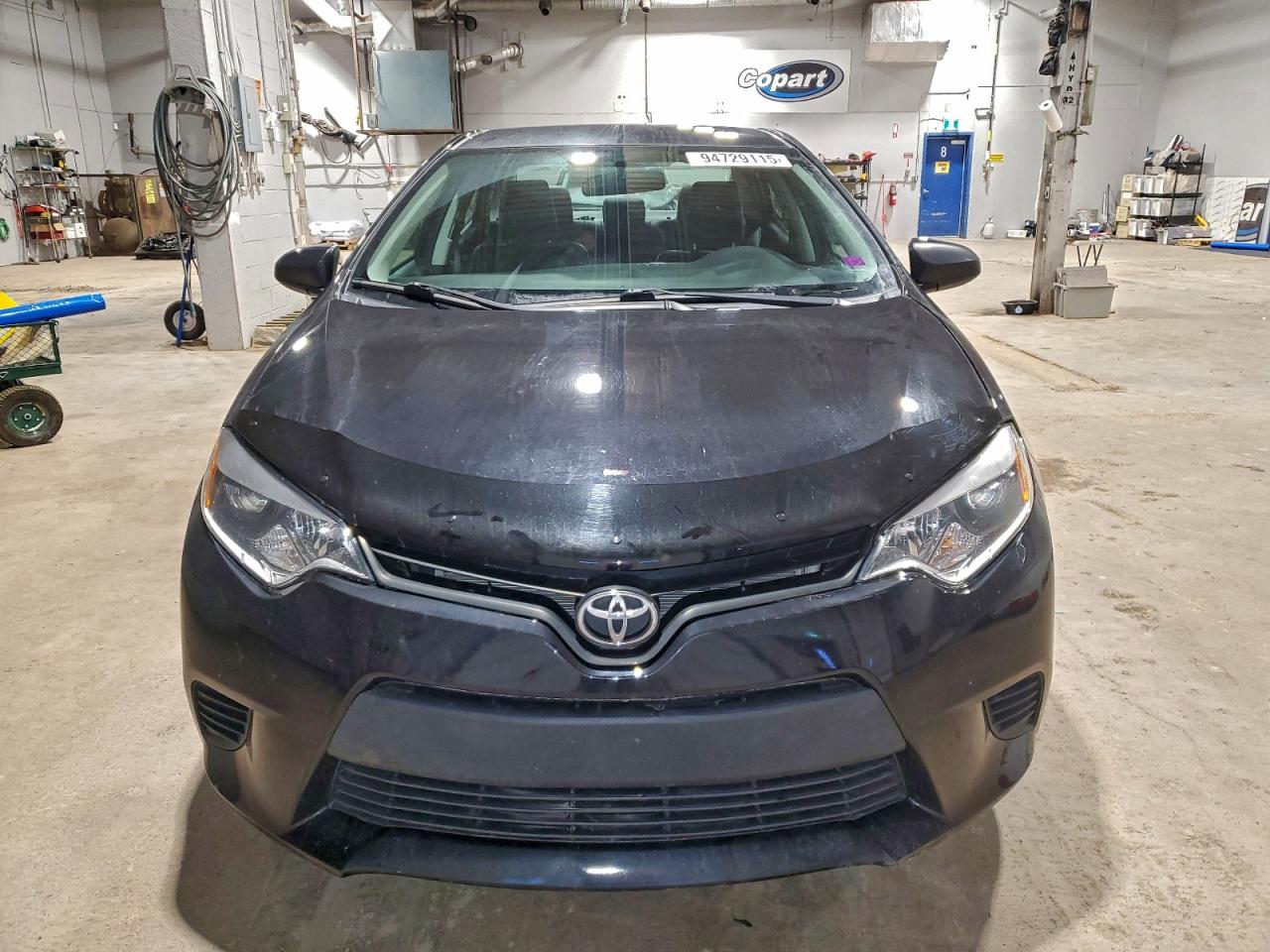 2014 Toyota Corolla L Black vin: 2T1BURHE5EC226176