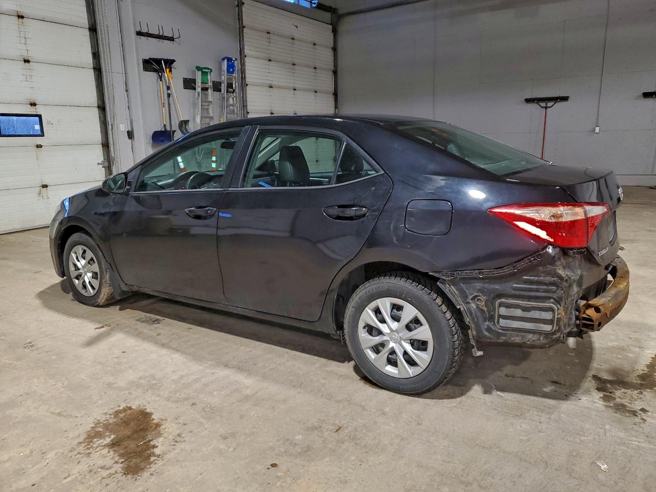 2014 Toyota Corolla L Black vin: 2T1BURHE5EC226176