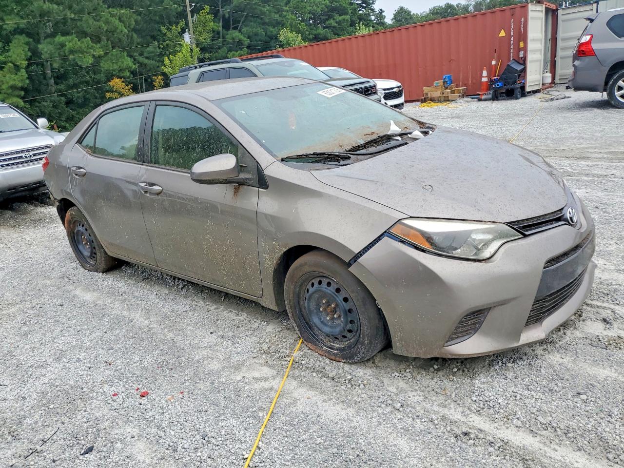 2015 Toyota Corolla Le Green vin: 2T1BURHE5FC233890
