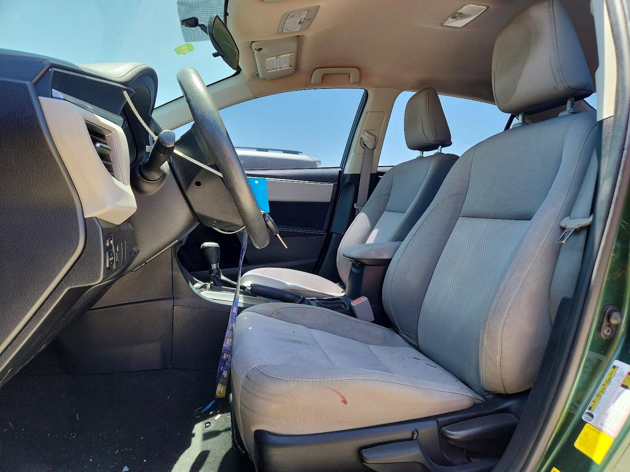 2015 Toyota Corolla Le Зеленый vin: 2T1BURHE5FC265786