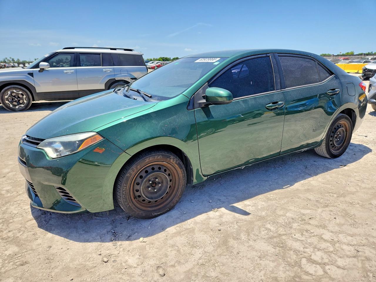 2015 Toyota Corolla Le Green vin: 2T1BURHE5FC265786