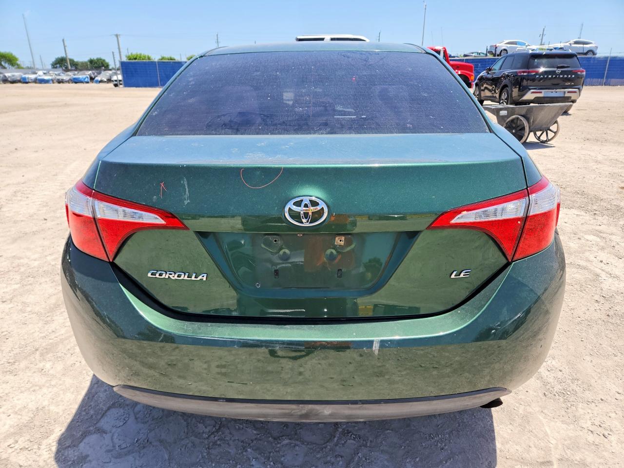 2015 Toyota Corolla Le Зеленый vin: 2T1BURHE5FC265786