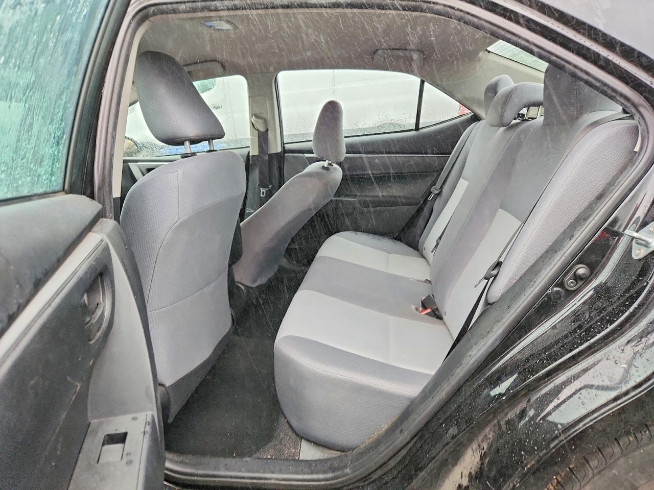 2015 Toyota Corolla L Black vin: 2T1BURHE5FC296309