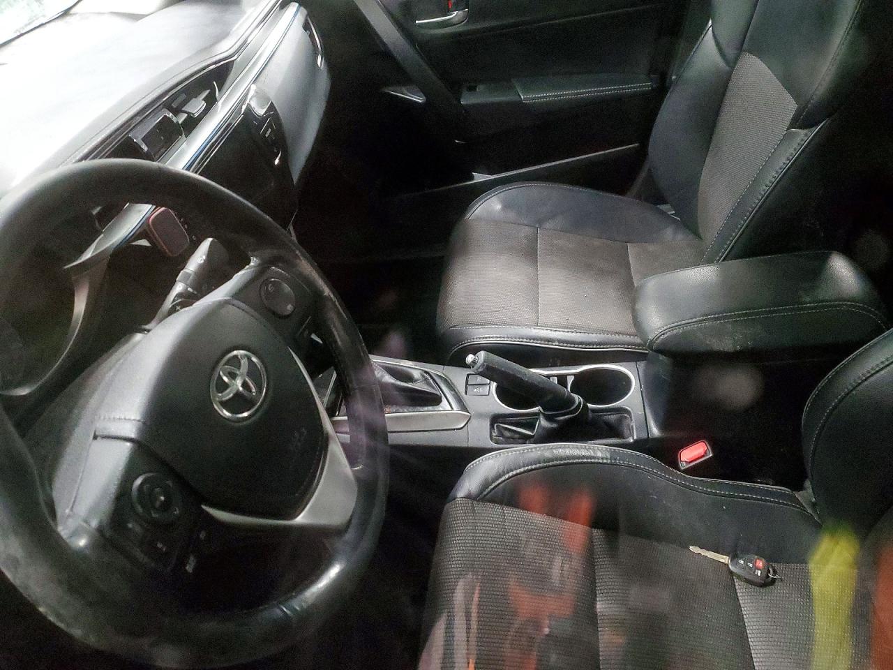 2015 Toyota Corolla L Black vin: 2T1BURHE5FC300052