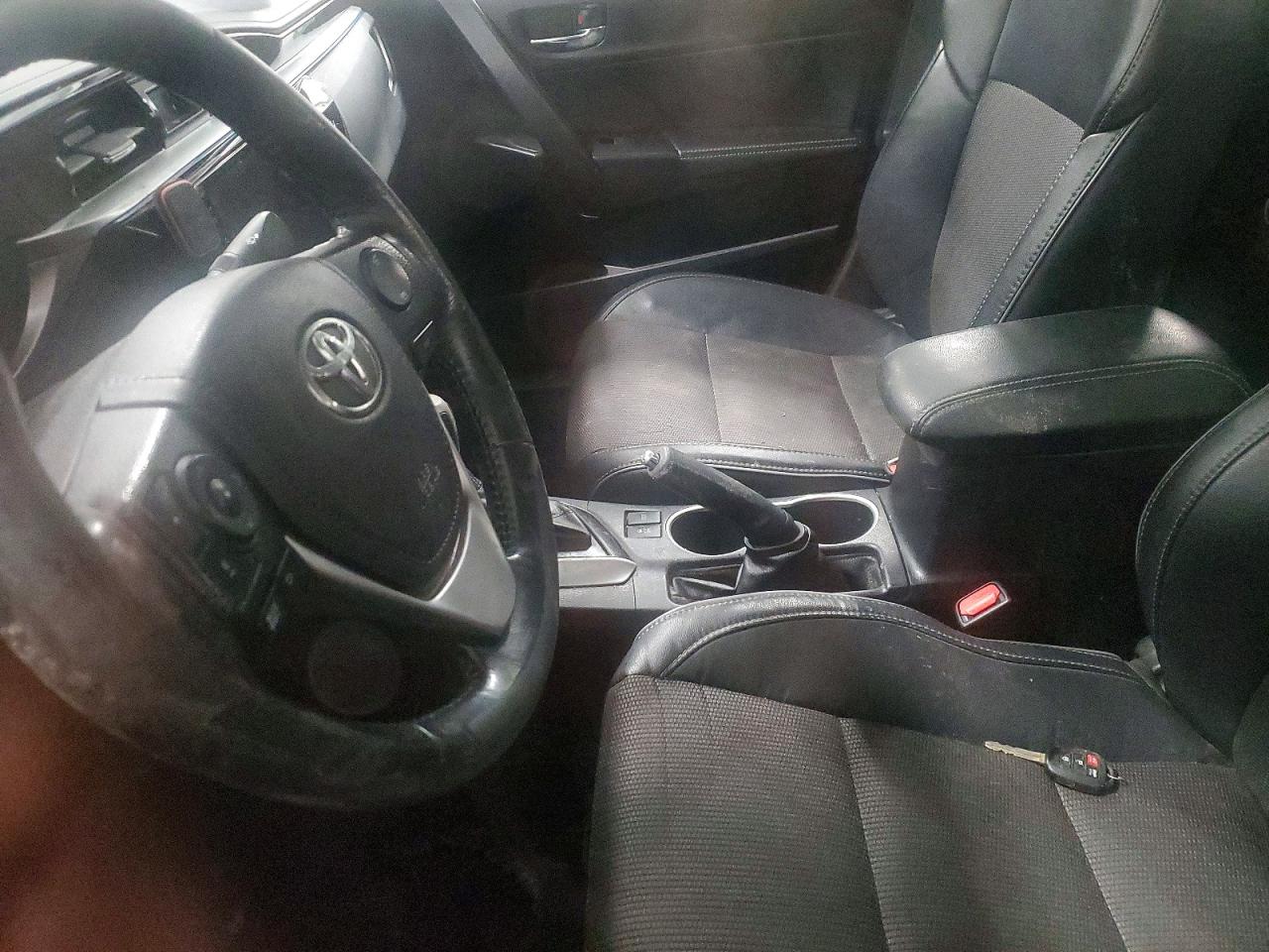 2015 Toyota Corolla L Black vin: 2T1BURHE5FC300052