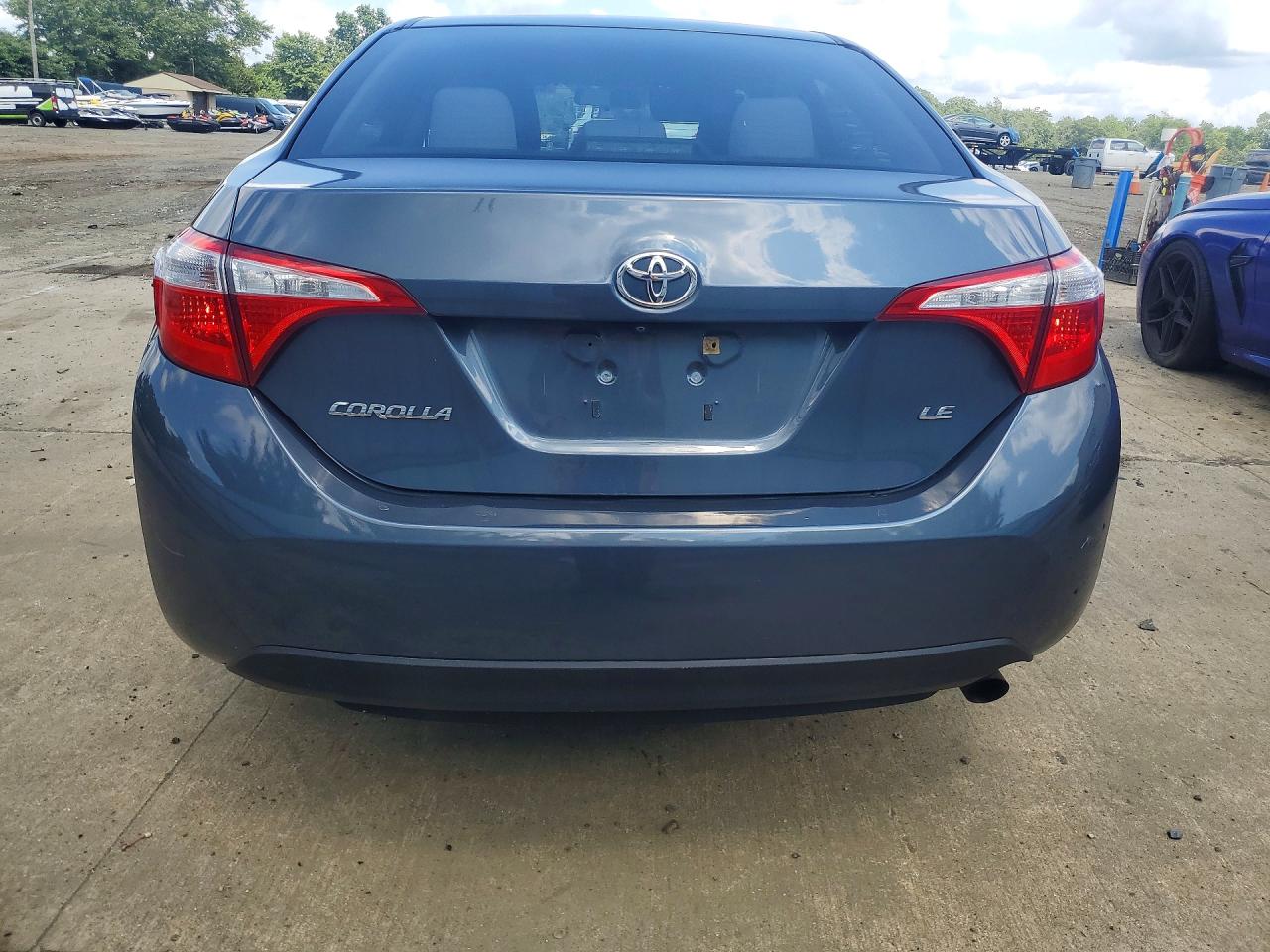 2015 Toyota Corolla Le Синий vin: 2T1BURHE5FC340843