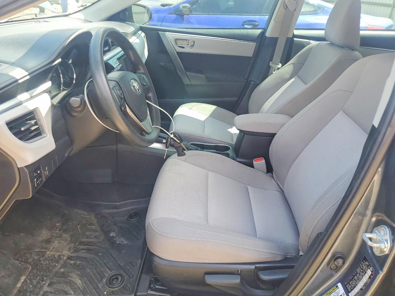 2015 Toyota Corolla Le Синий vin: 2T1BURHE5FC340843