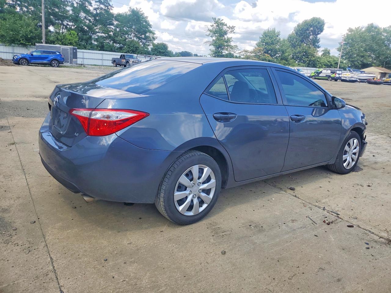2015 Toyota Corolla Le Синий vin: 2T1BURHE5FC340843