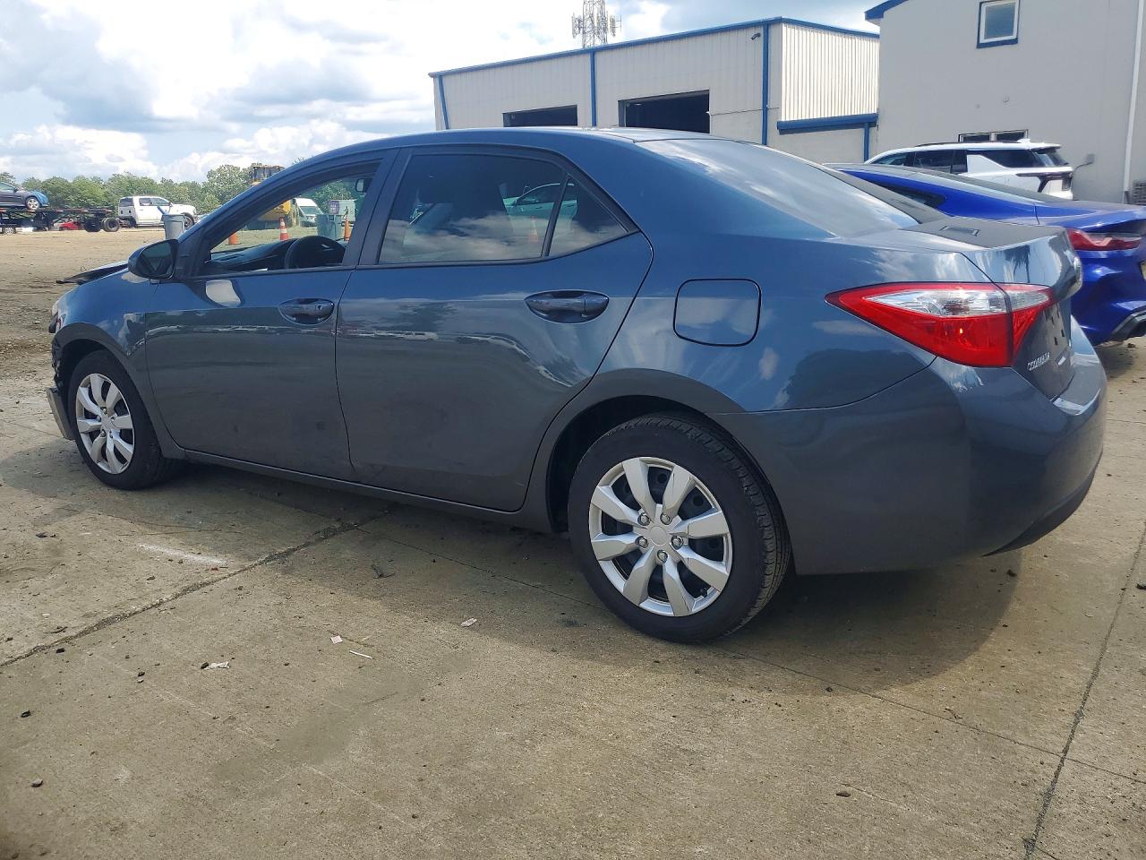 2015 Toyota Corolla Le Синий vin: 2T1BURHE5FC340843