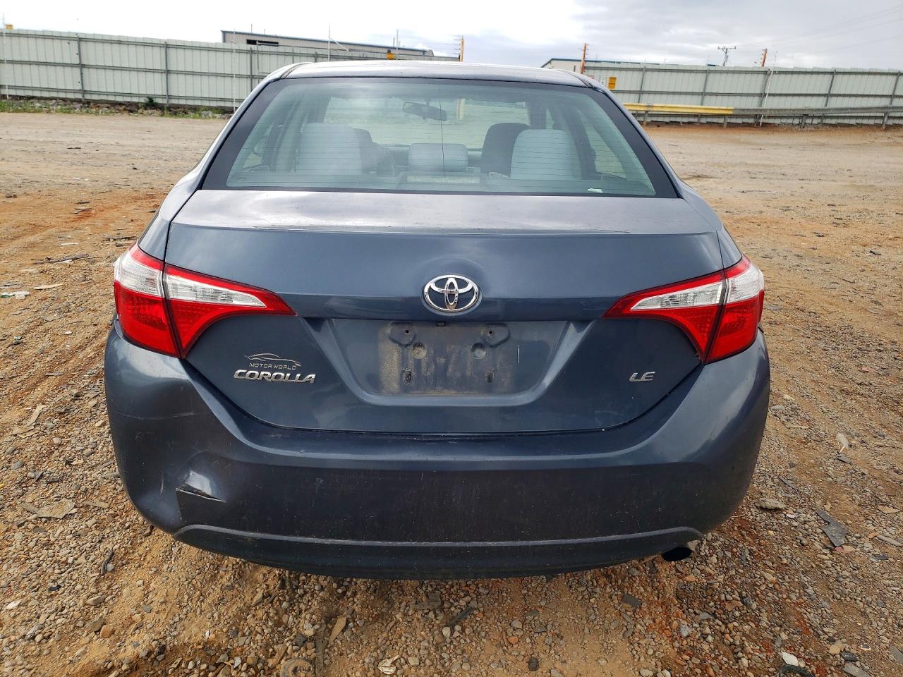 2015 Toyota Corolla Le Gray vin: 2T1BURHE5FC344794