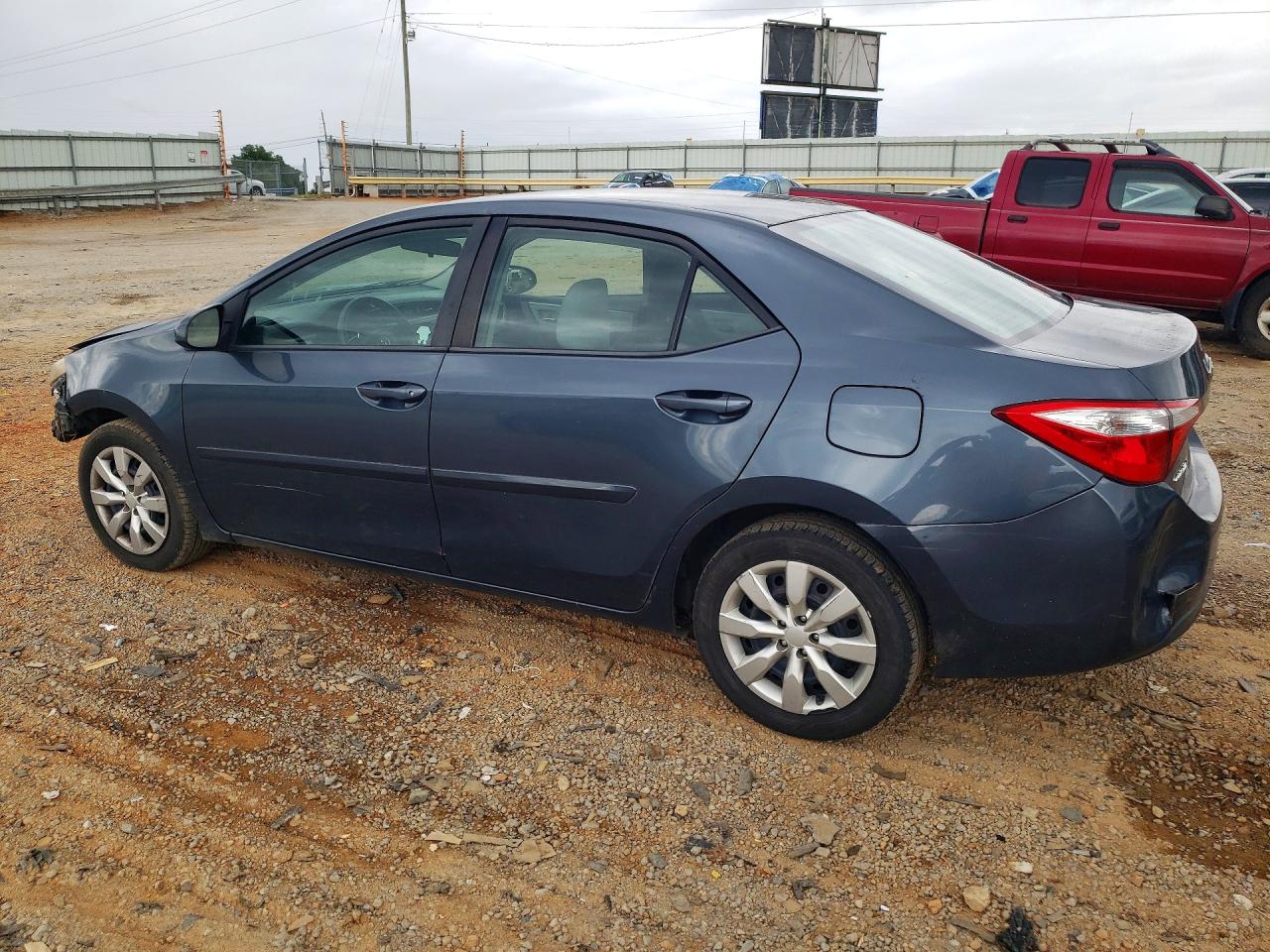2015 Toyota Corolla Le Gray vin: 2T1BURHE5FC344794