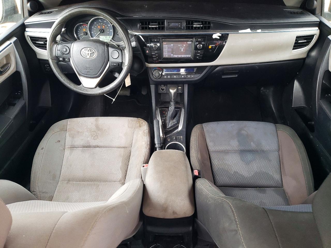 2015 Toyota Corolla Le Gray vin: 2T1BURHE5FC344794