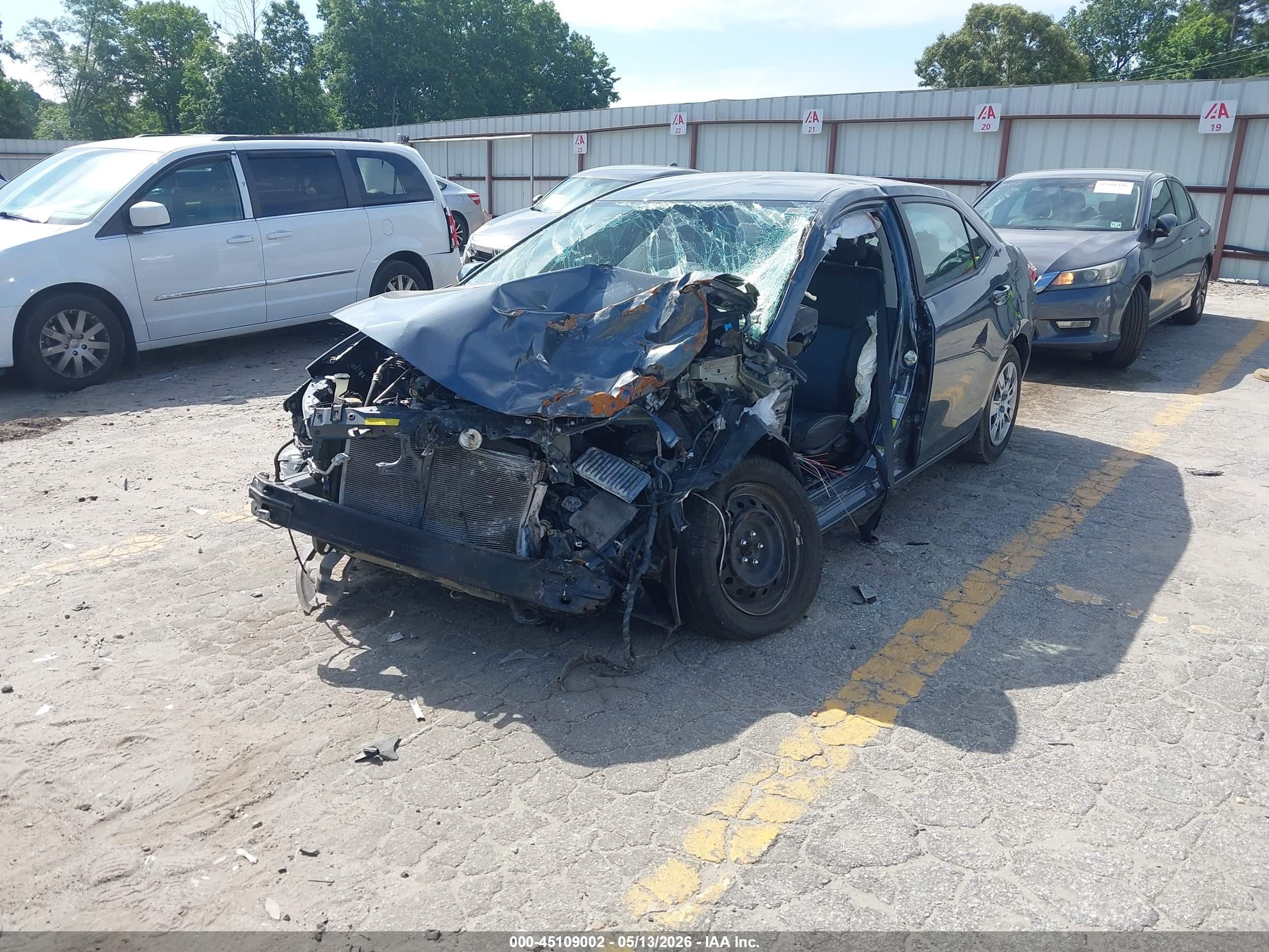 2015 Toyota Corolla S Gray vin: 2T1BURHE5FC349459