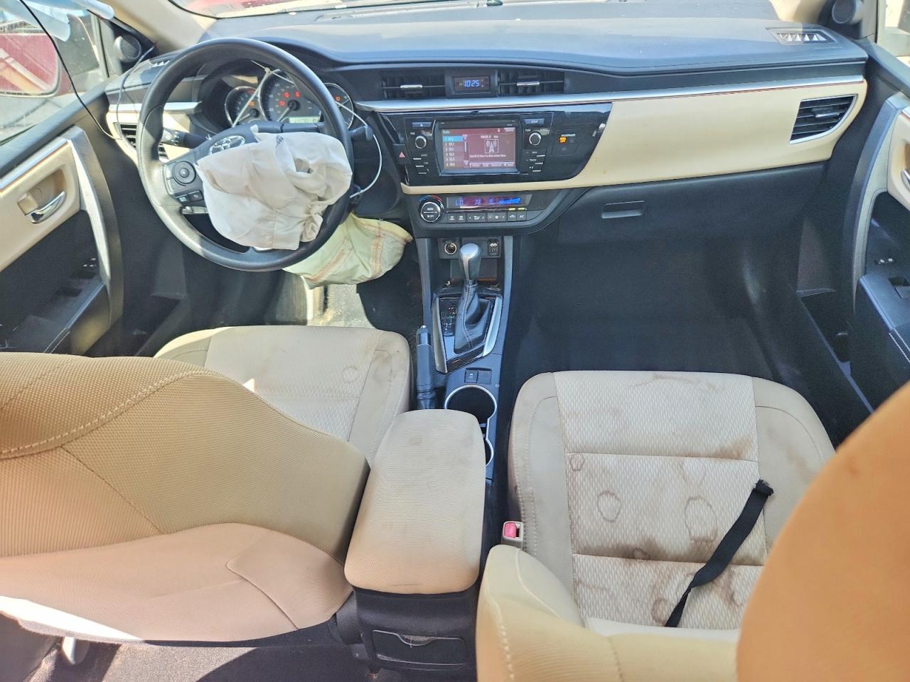 2015 Toyota Corolla Le Burgundy vin: 2T1BURHE5FC360056