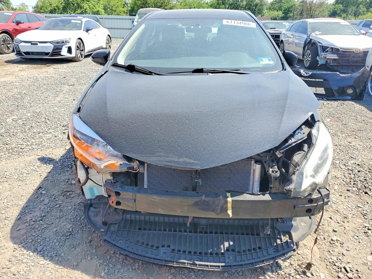 2015 Toyota Corolla S Plus Черный vin: 2T1BURHE5FC375947