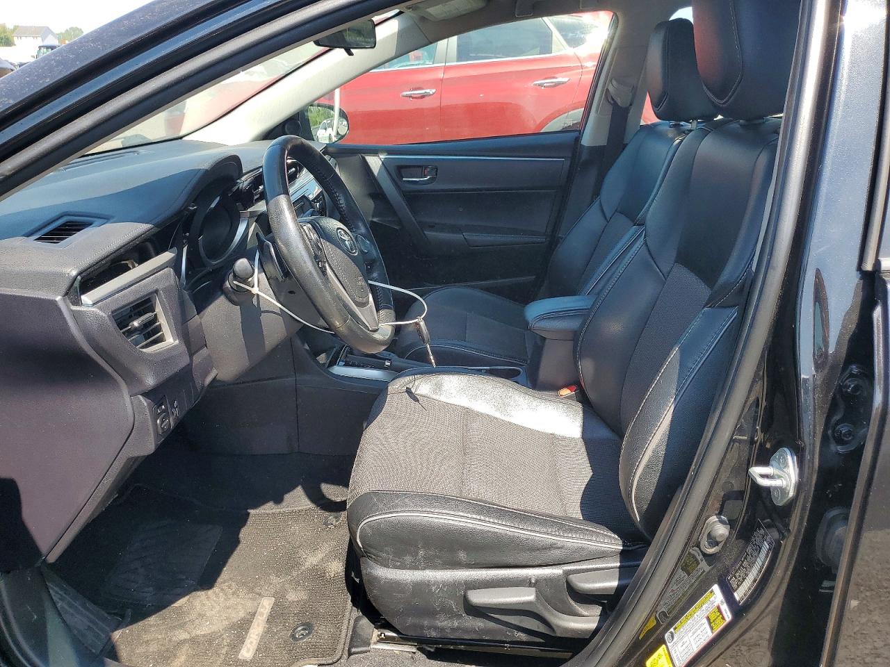 2015 Toyota Corolla S Plus Черный vin: 2T1BURHE5FC375947