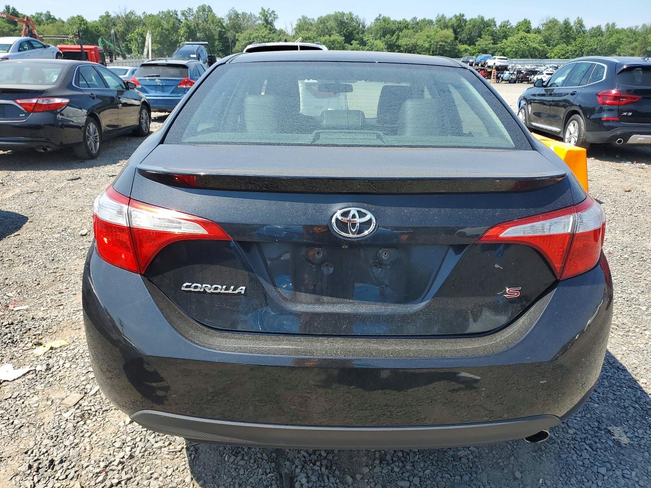 2015 Toyota Corolla S Plus Черный vin: 2T1BURHE5FC375947
