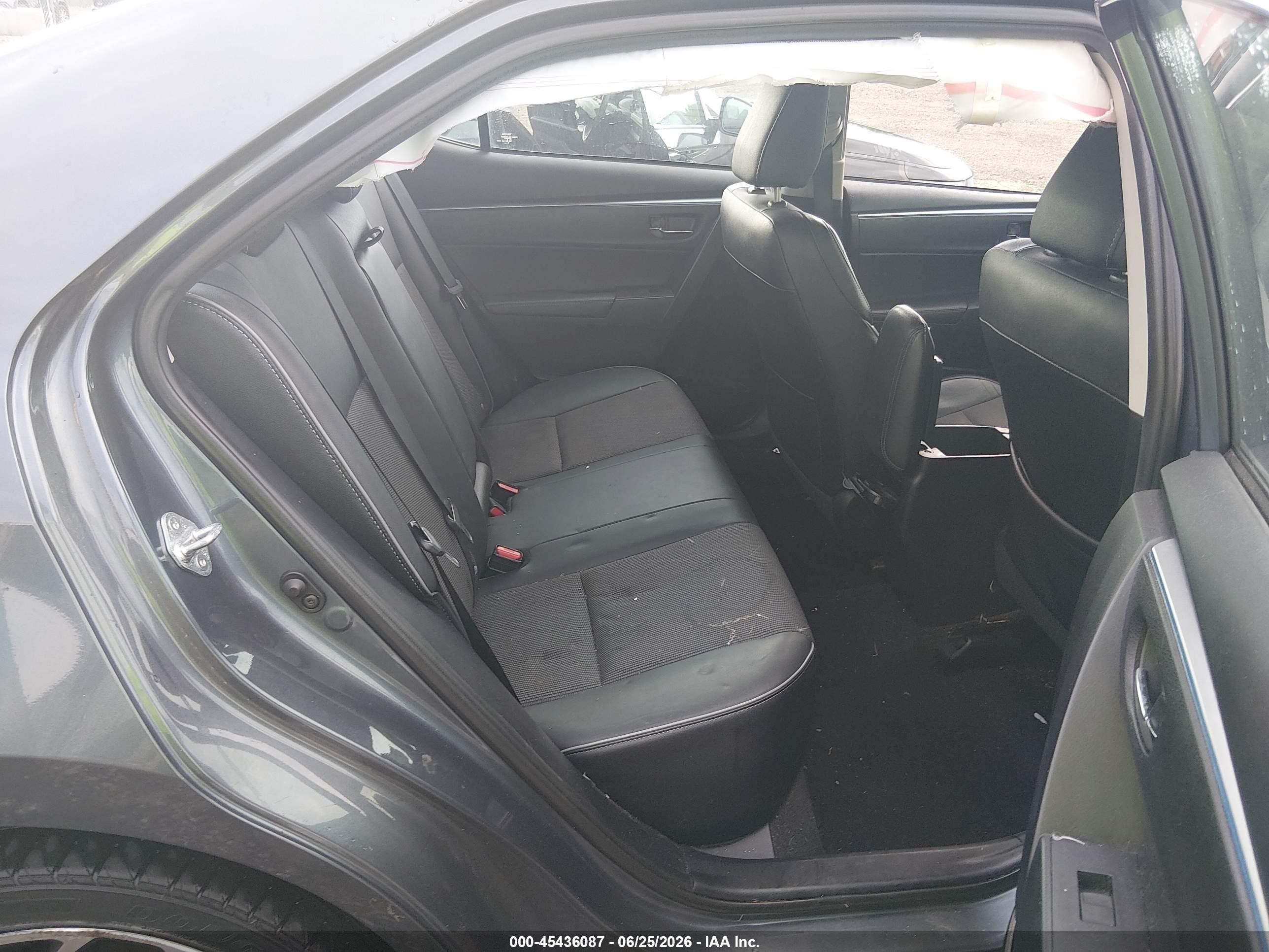 2015 Toyota Corolla S Plus Серый vin: 2T1BURHE5FC387094