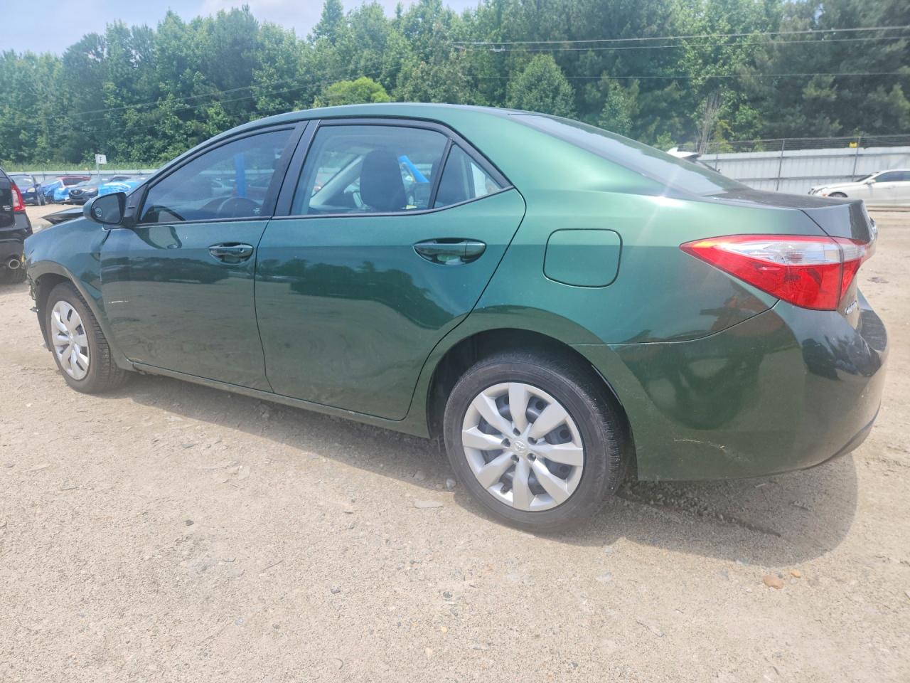 2015 Toyota Corolla Le Зеленый vin: 2T1BURHE5FC390674