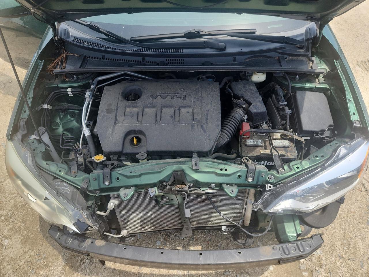 2015 Toyota Corolla Le Зеленый vin: 2T1BURHE5FC390674