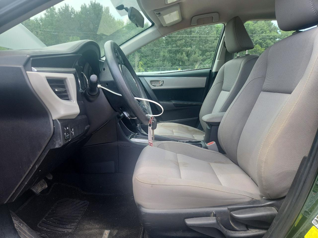 2015 Toyota Corolla Le Зеленый vin: 2T1BURHE5FC390674