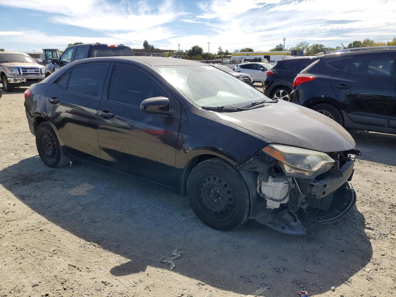 2015 Toyota Corolla Le Black vin: 2T1BURHE5FC393123