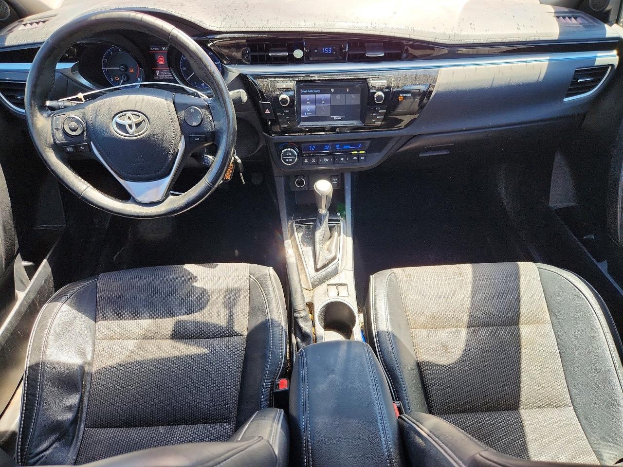 2015 Toyota Corolla S Plus Red vin: 2T1BURHE5FC395700
