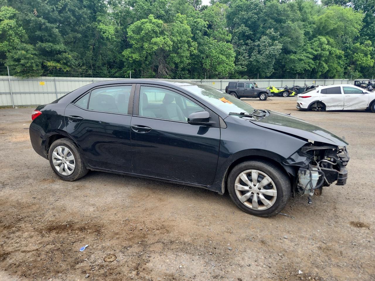 2015 Toyota Corolla Le Black vin: 2T1BURHE5FC395860