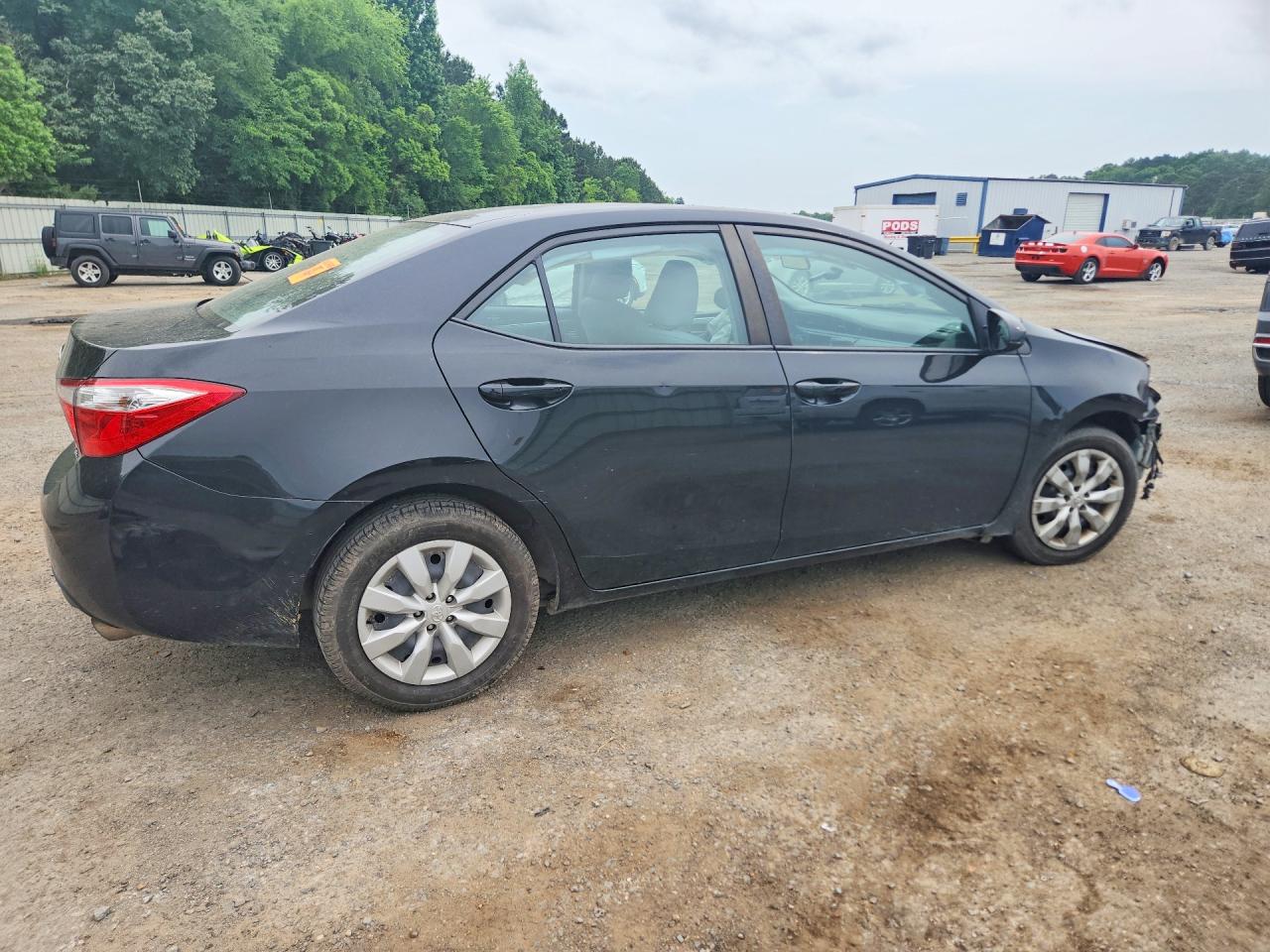 2015 Toyota Corolla Le Black vin: 2T1BURHE5FC395860